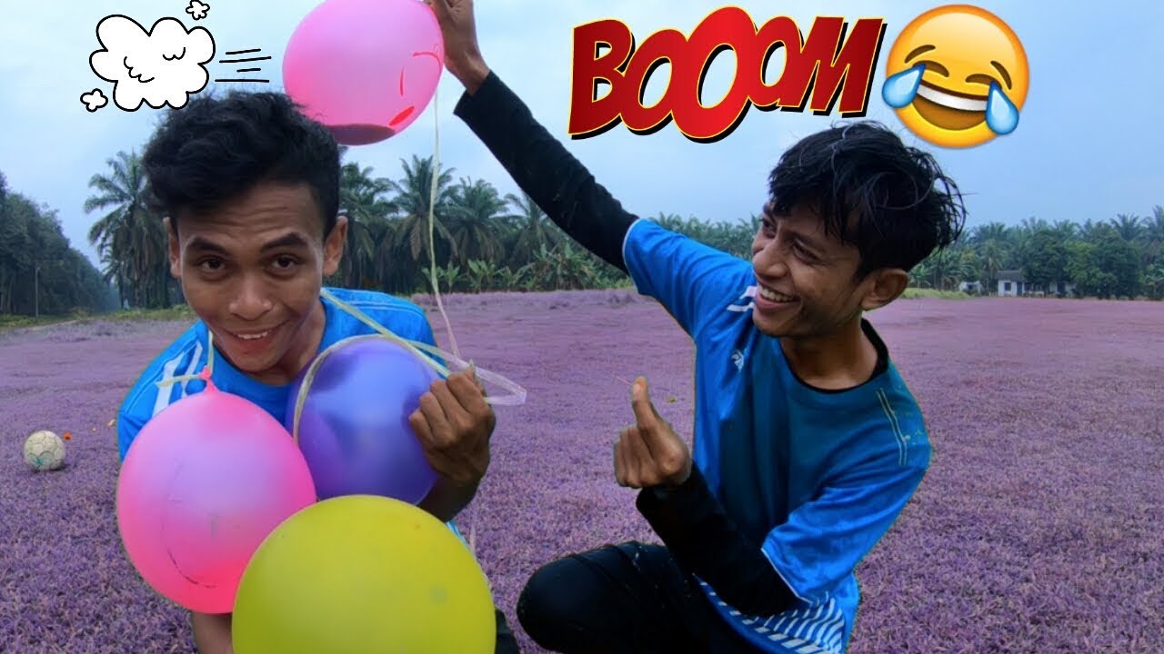 Siap-Siap MELEDAK DI MUKA 😂(BALON Challenge)