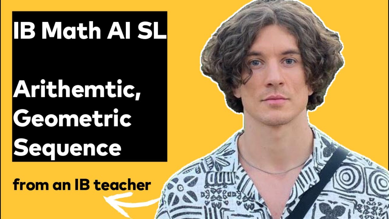 IB Math AI SL | Arithmetic, Geometric Sequences | Paper 2 November 2021 TZ0, ex 2