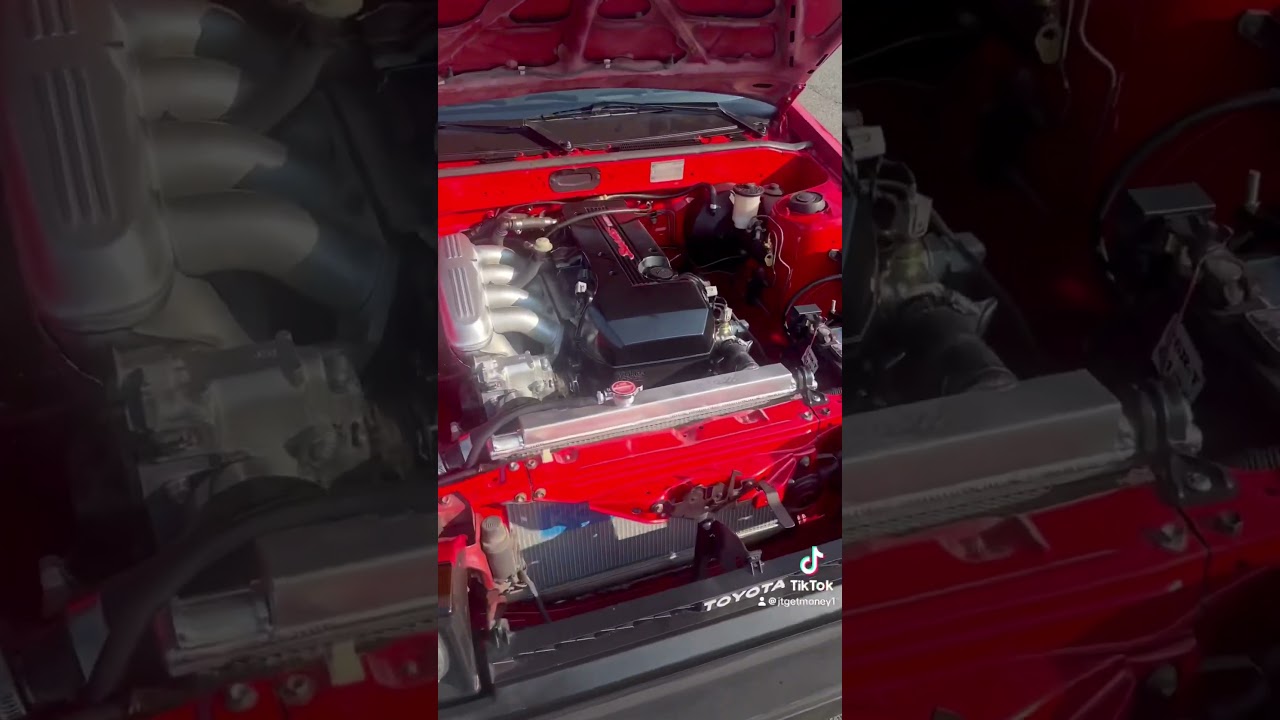 First drive in the beams swapped ae86 was a success! #ae86 #3sge #beams #swap