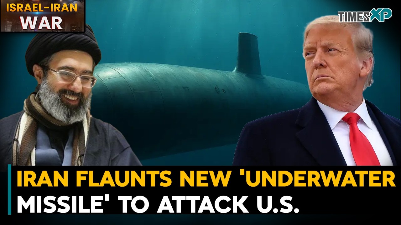 Iran Flaunts New 'Underwater Missile' To Attack The U.S.| Iran-Israel-U.S. War