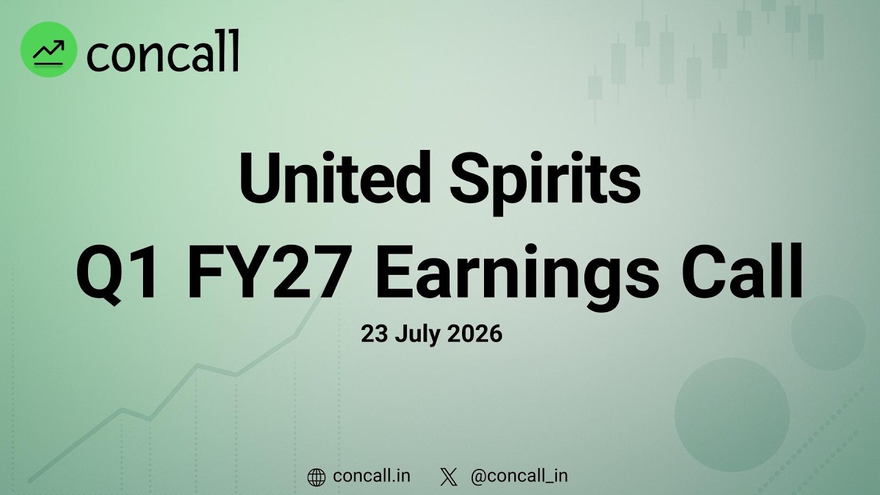 United Spirits Q1 FY27 Earnings Conference Call | Concall.in