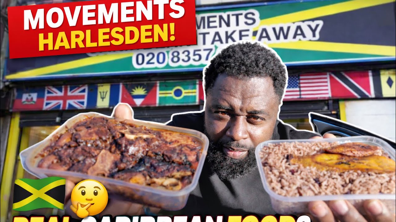 Is This the BEST Caribbean Food in Harlesden?! 🇯🇲🔥 | Movements Caribbean Takeaway Honest Review