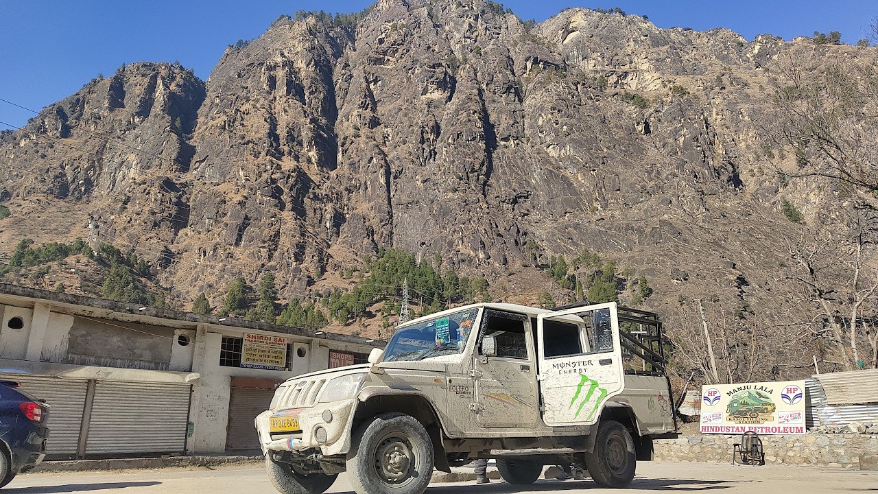 4x4 from Malana Gate to Malana Dam