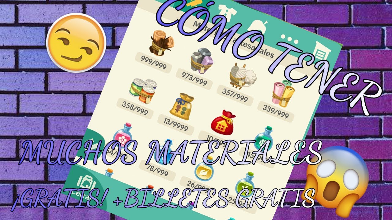 Obtén materiales y billetes hojas para ac pocket camp, totalmente gratis!