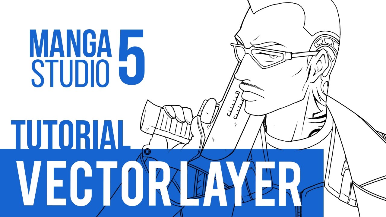 Manga Studio 5 | Vector layer basics | Tutorial