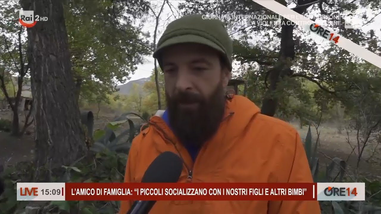 Famiglia nel bosco, un amico: 