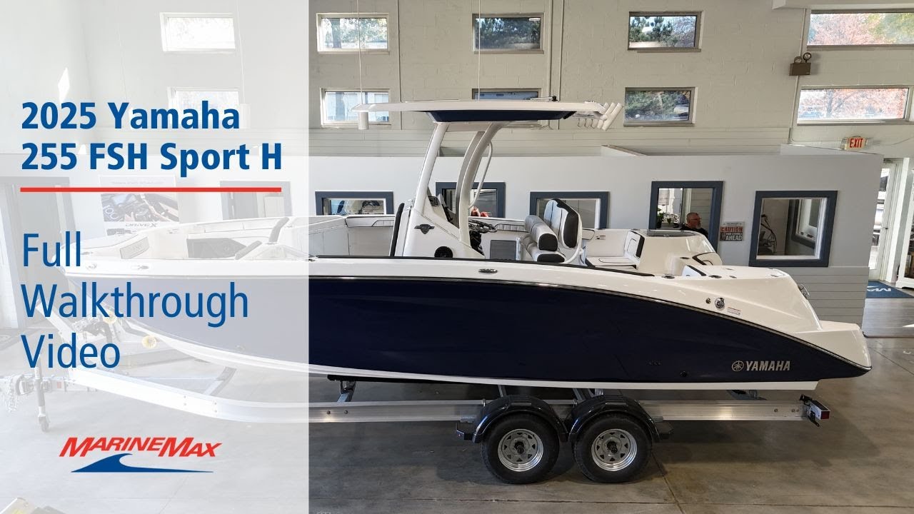 2025 Yamaha 255 FSH Sport H | Available Now at MarineMax Lake Norman