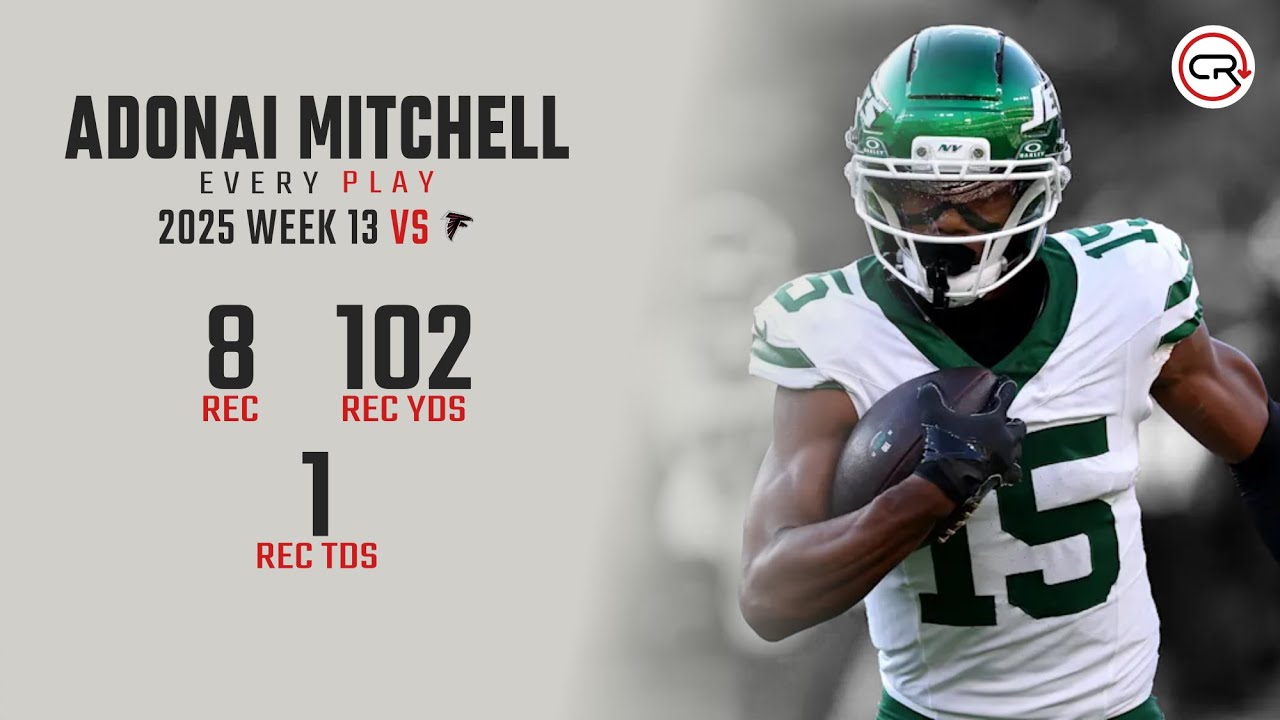 Adonai Mitchell Week 13 Highlights | Every Target and Catch vs Falcons