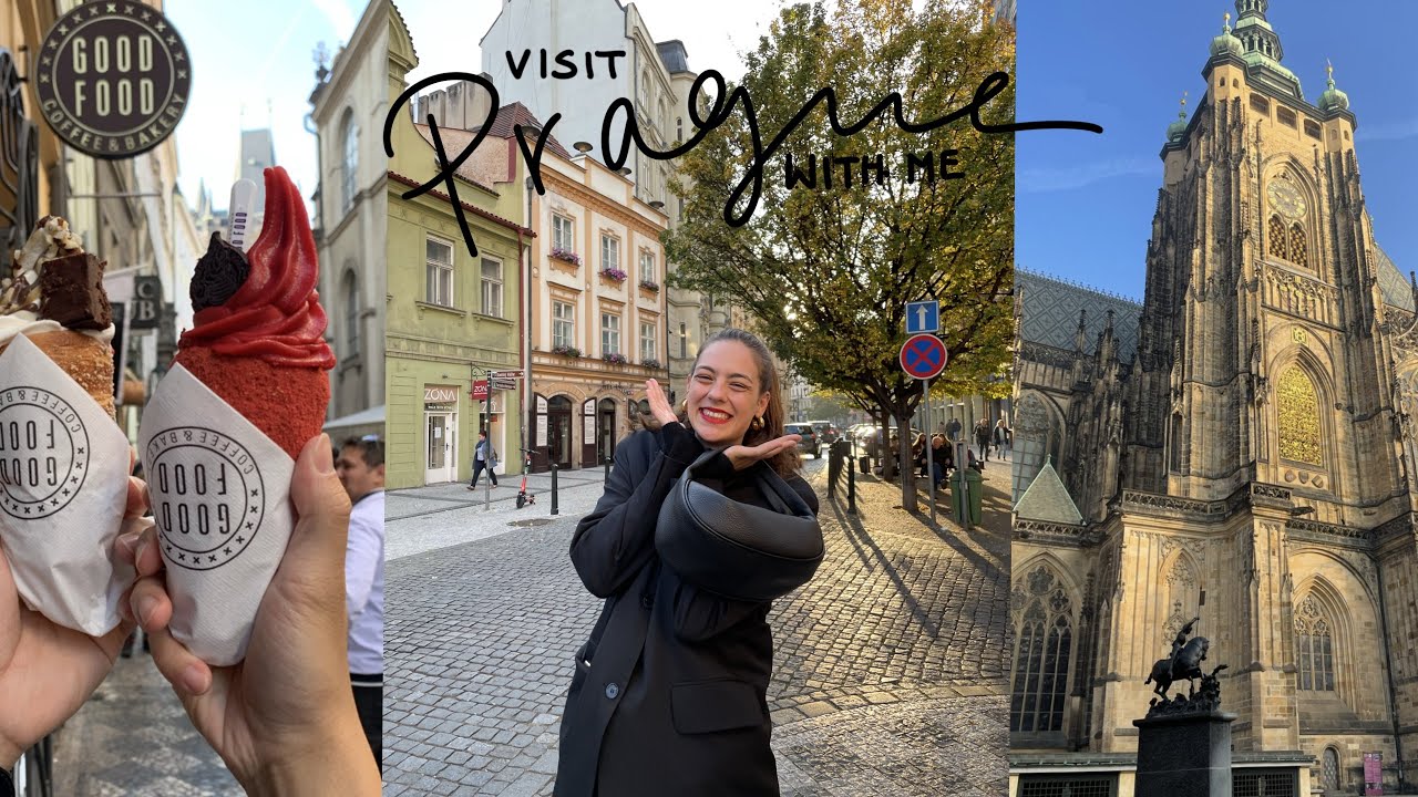 The most beautiful city in the world・Prague vlog, streetfood market, restaurants, the best hotel