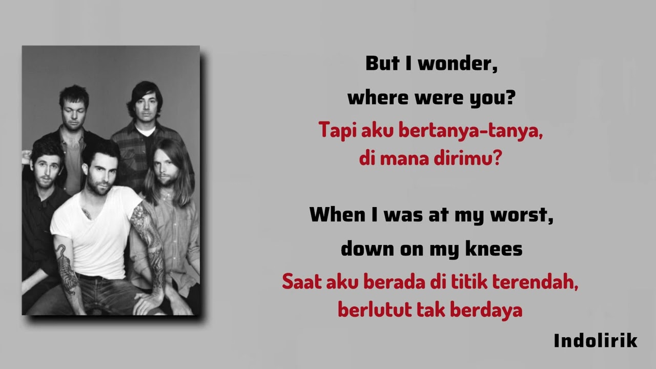 Maps - Maroon 5 | Lirik Terjemahan Indonesia