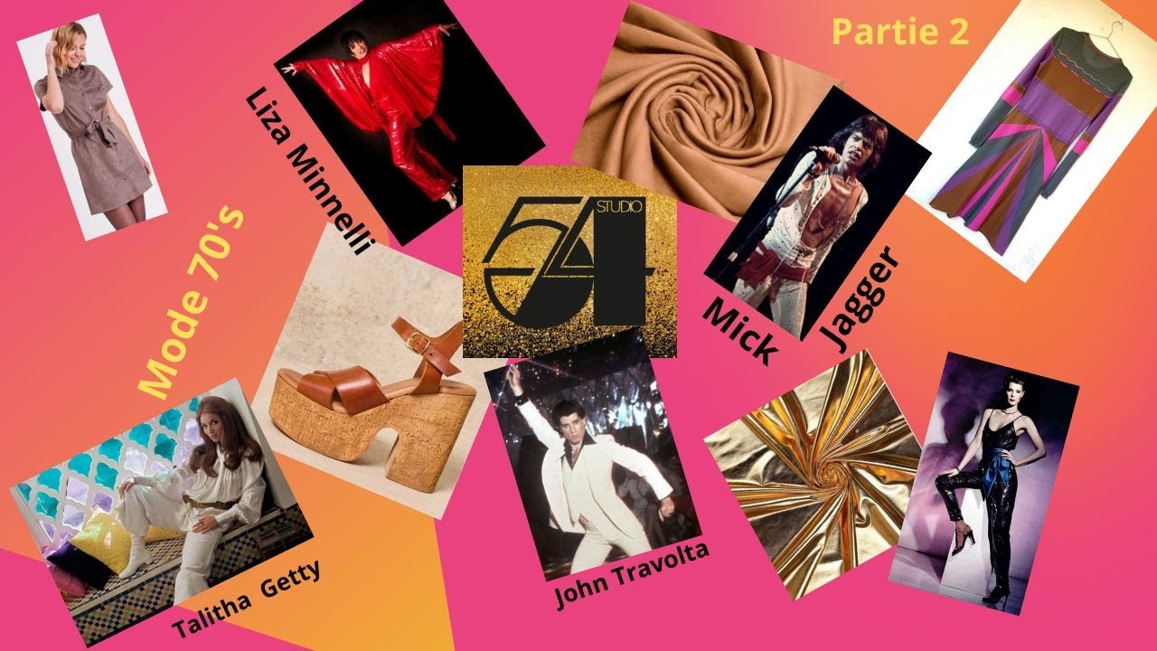 La  mode 70's   : une explosion de style