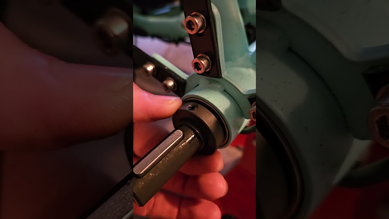 Mooncool TK 1 folding trike popping, clicking sound fix.