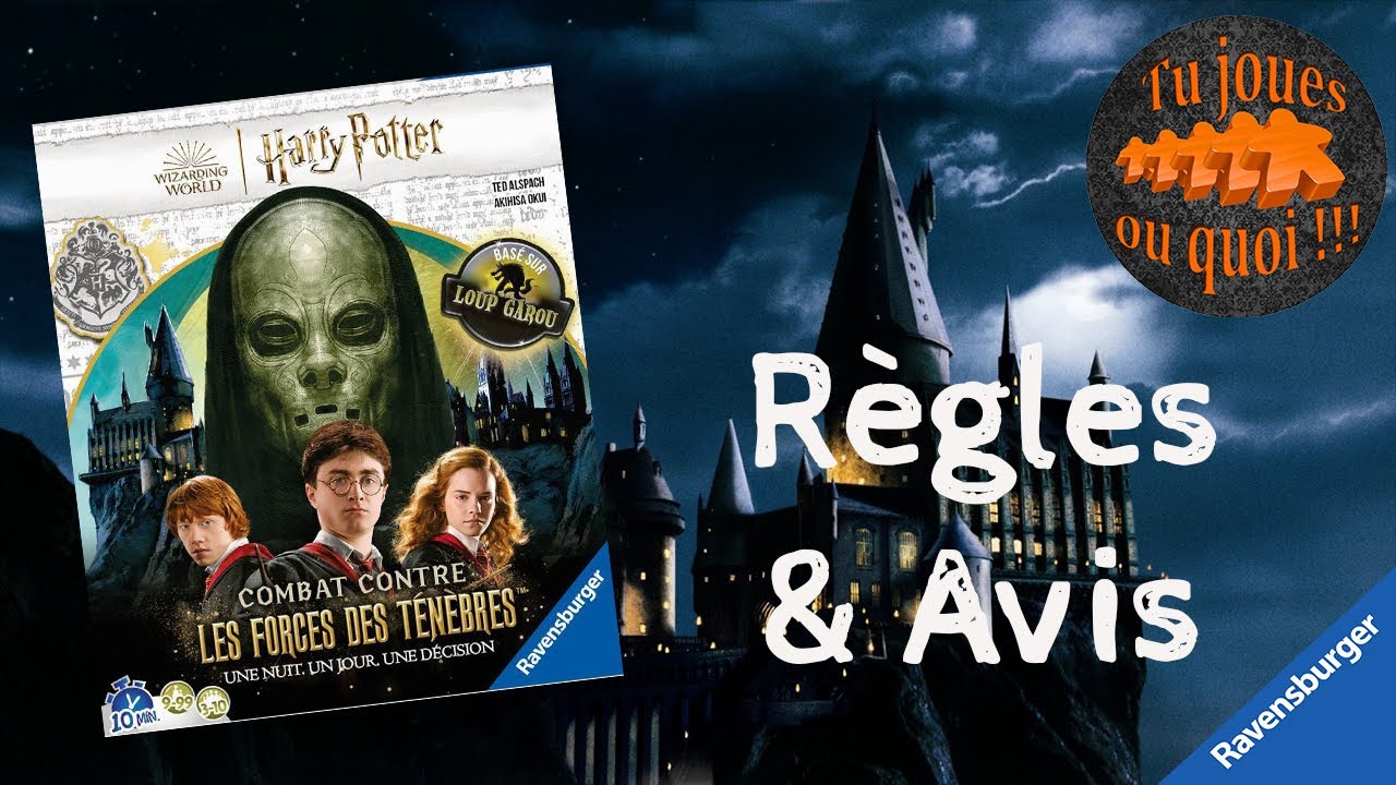 Harry Potter Combat contre les forces des ténèbres Règles et avis