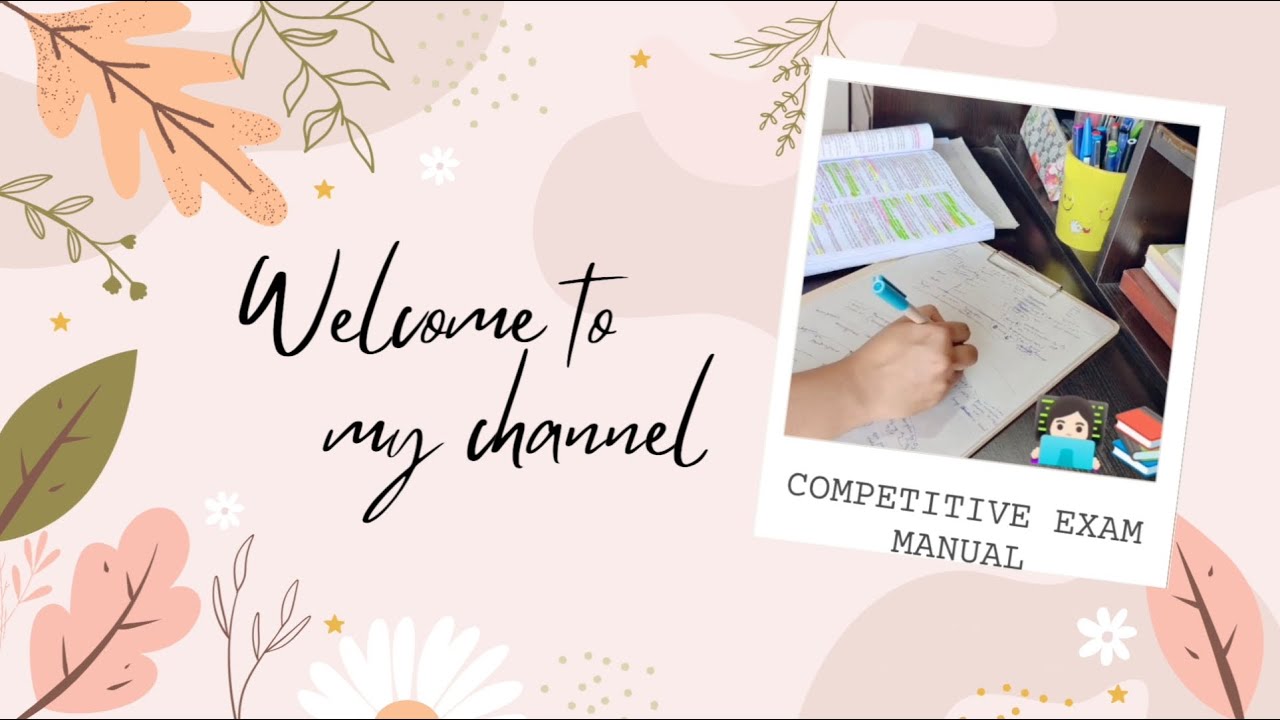 Welcome to my journey of Competitive Exam Preparation 2024 📚📝👩🏻&zwj;🏫👩🏻&zwj;💻