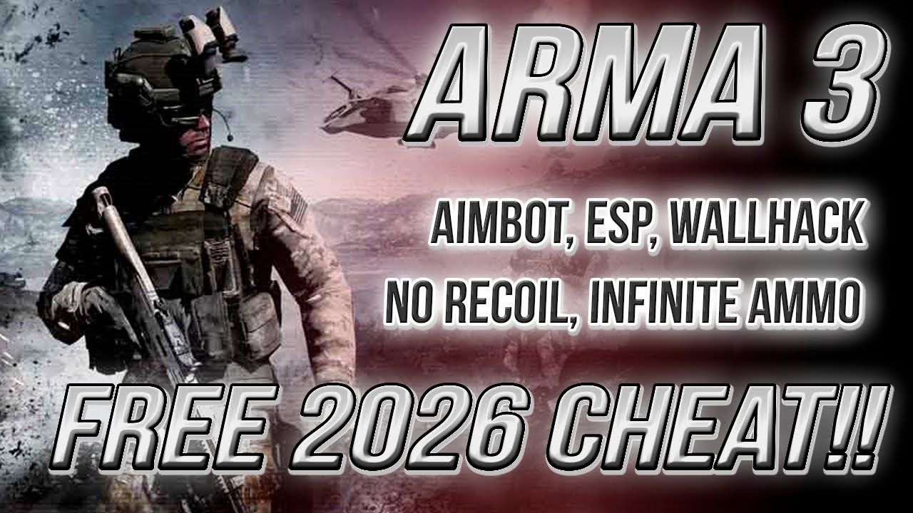 [FREE 2026] ARMA 3 HACK CHEAT MENU | Aimbot, ESP, Wallhack, No Recoil, Infinite Ammo