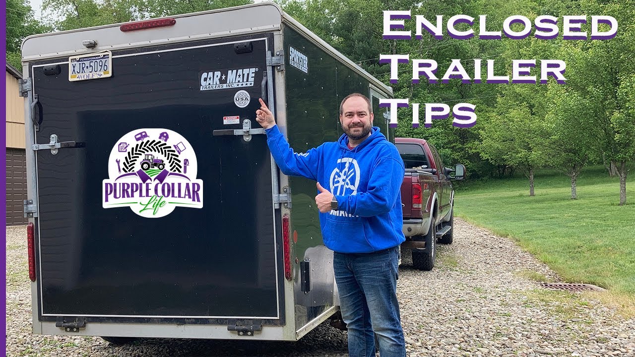 #208: Buying an enclosed trailer - tips and tricks. Car Mate 6x12 trailer.