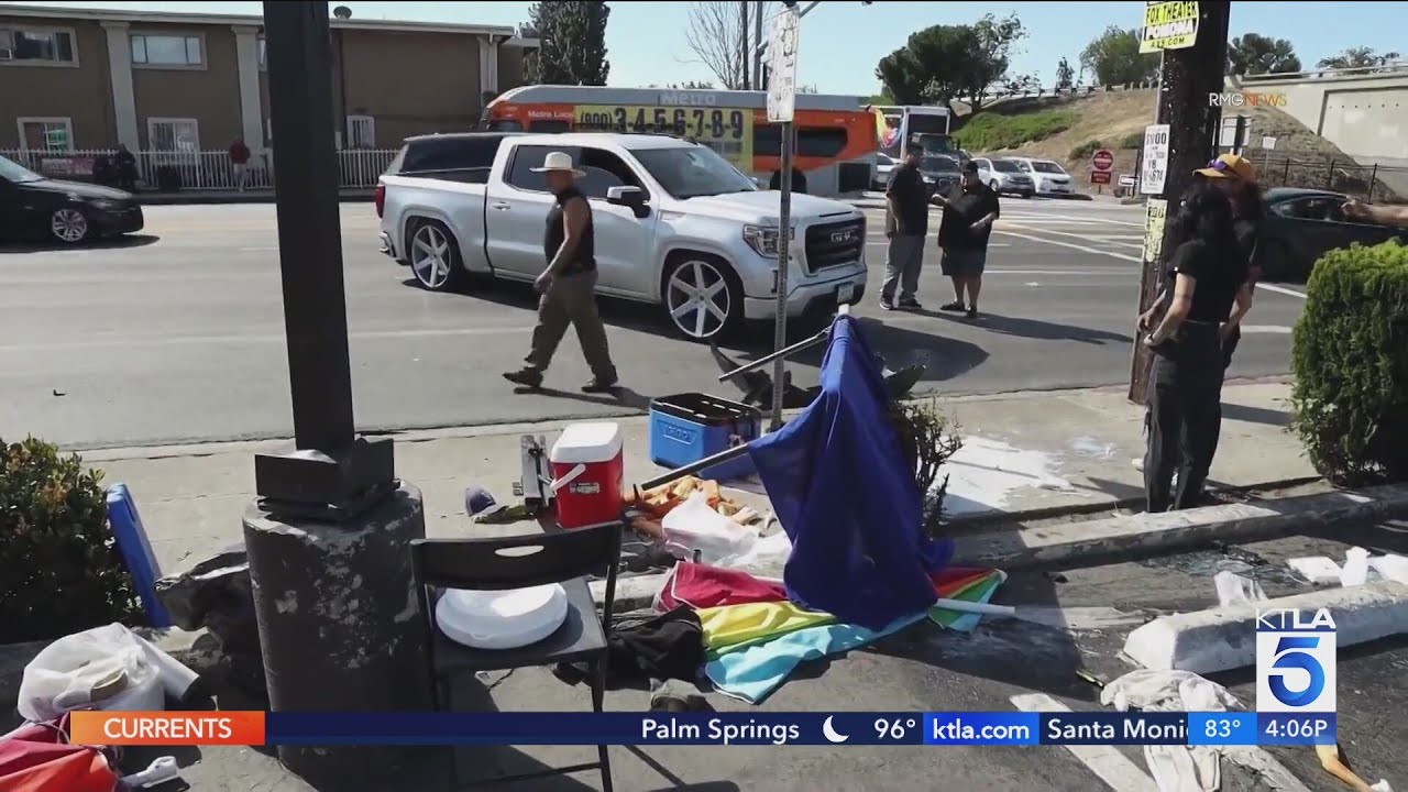 Person hospitalized after wild crash into North Hills food stand