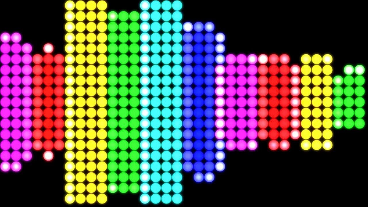 Flashing Club Lights YouTube😲Colorful Disco Party Background Effect