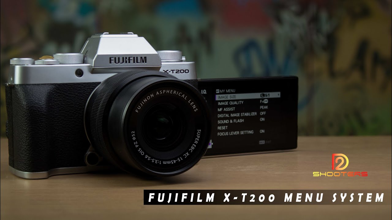 FUJIFILM X-T200 MENU SYSTEM || EXPLAINED COMPLETE MENU SYSTEM || FUJIFILM MIRRORLESS CAMERA