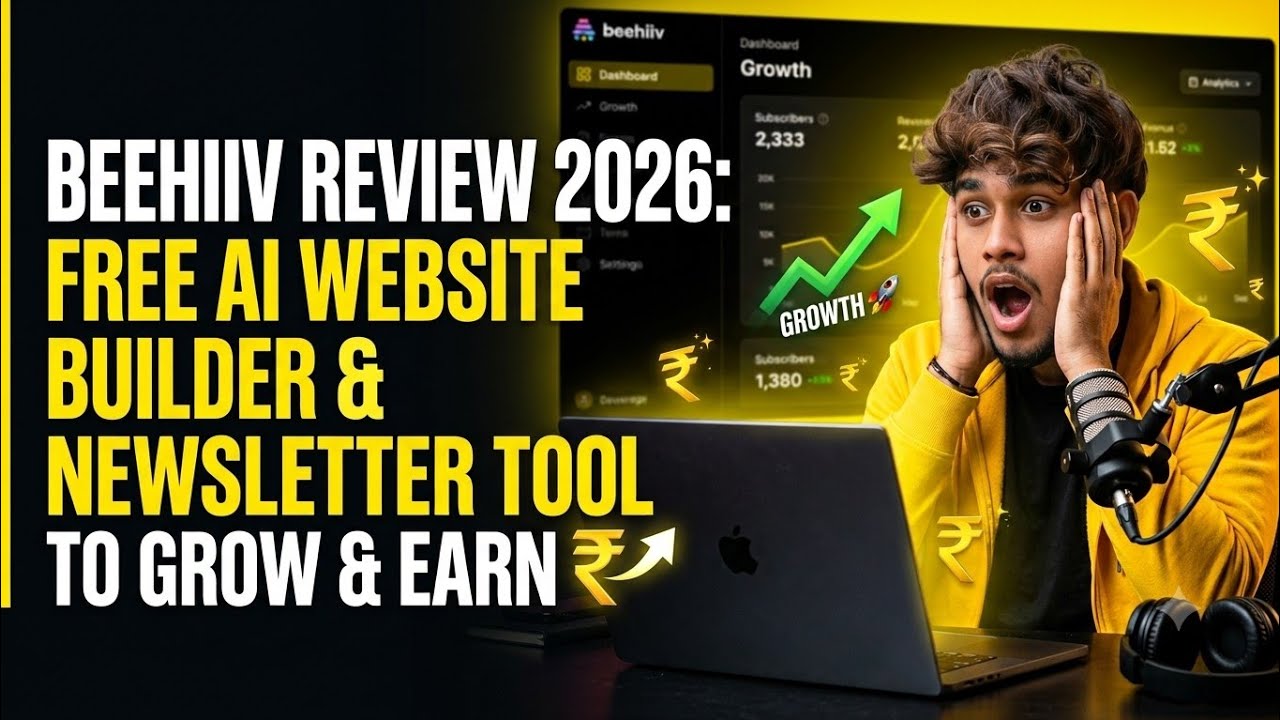 beehiiv Review 2026: Free AI Website Builder & Newsletter Tool to Grow & Earn @beehiiv 