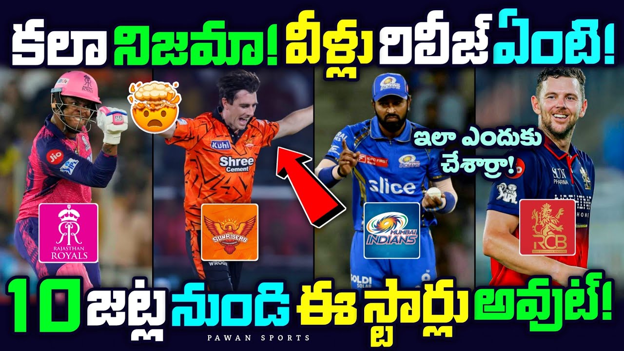 IPL 2027 Every Team Releasing One SHOCKING Star Player🤯🔥 | SRH | RCB | CSK | IPL Telugu 