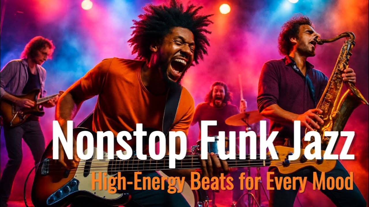 Nonstop Funk Jazz | High-Energy Beats for Every Mood