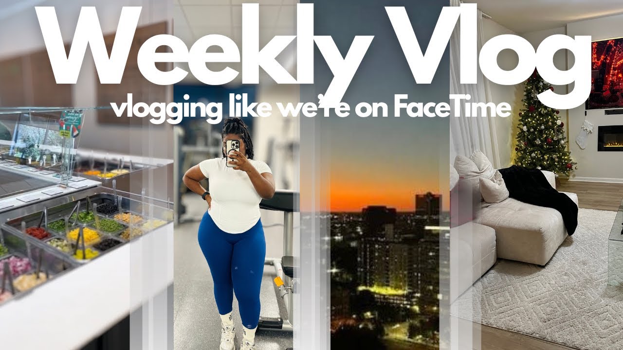 Unfiltered Weekly Vlog: I lied to y'all, Let's be real, Decorating for Christmas, I'm tired