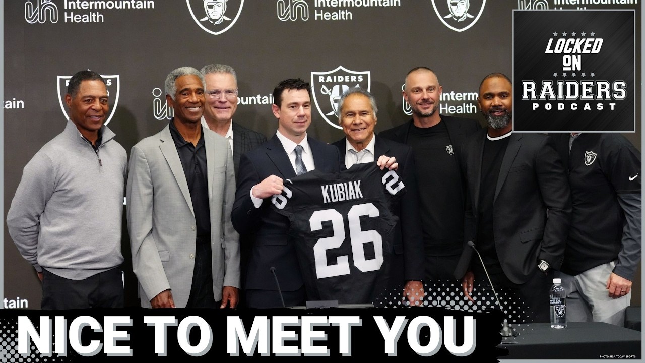 Las Vegas Raiders football enters a new chapter with HC Klint Kubiak