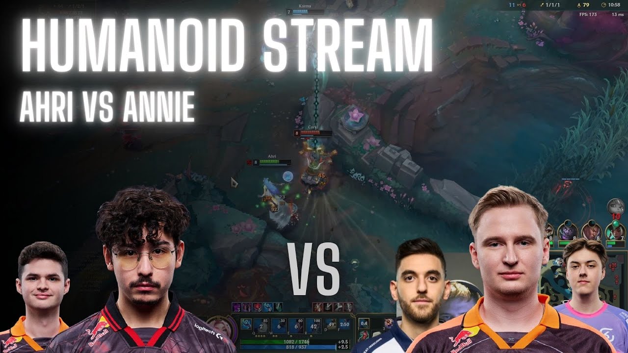 FNC Humanoid Stream | Humanoid Nisqy Keduii VS Oscarinin BrokenBlade | Ahri VS Annie | Challenger