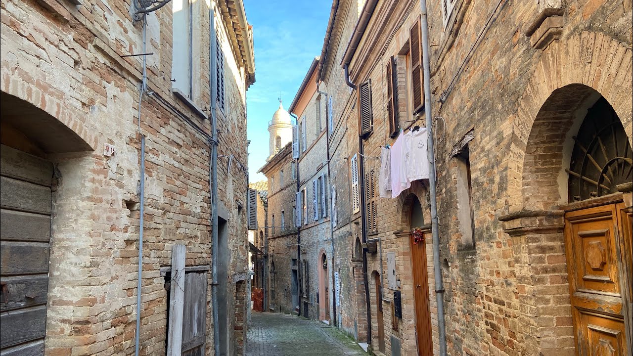 Una passeggiata a Petritoli (Fermo) - Marche - 4 Gennaio 2023 ⭐️
