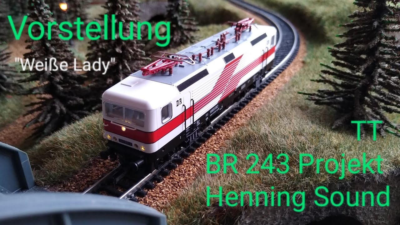 Spur TT Tillig BR243 