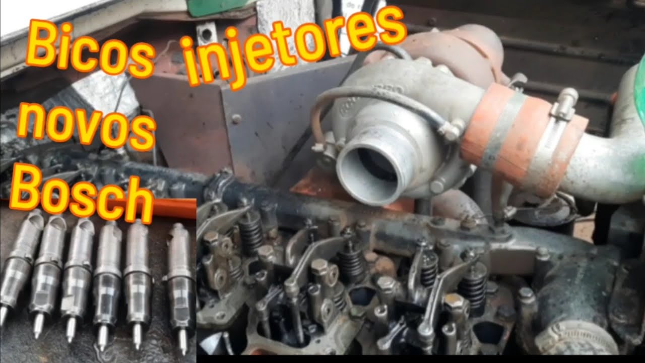 Montagem dos Bicos injetores motor 355/6 Mercedes Bens 1933 famosa tereza