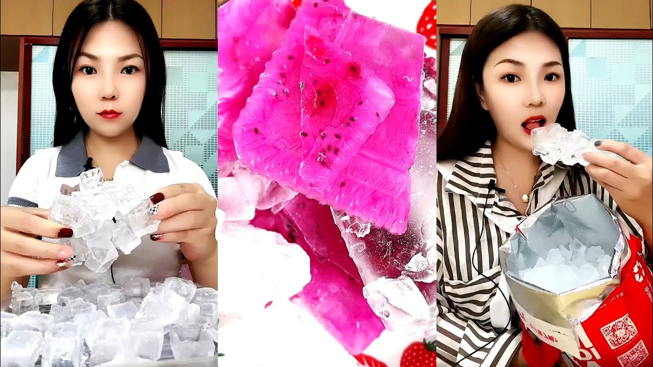 SOLO / HARD ICE / ICE CUBE EATING / CLEAR ICE. ICE EATING