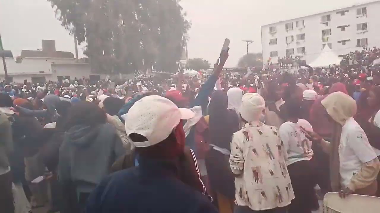 Fan zone UCAD : Ambiance après la qualification du Sénégal en 1/2 finale 