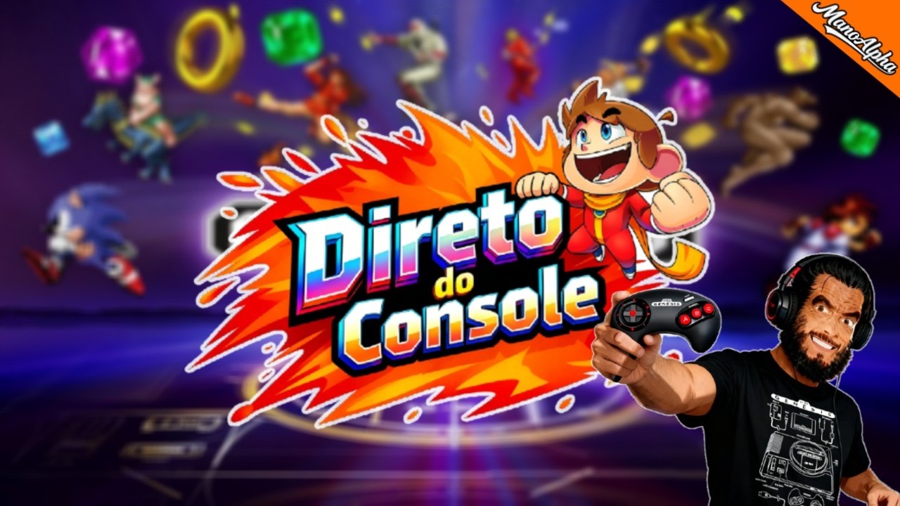 Mega Drive Raiz 🔥 Live Retro sem Pressão | Direto do Console