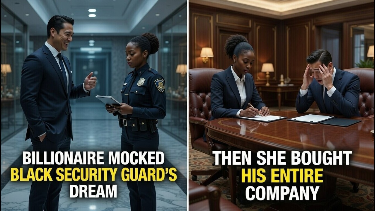 Billionaire Mocked Black Security Guard's Dream — But Her Next Move Made Him Regret It
