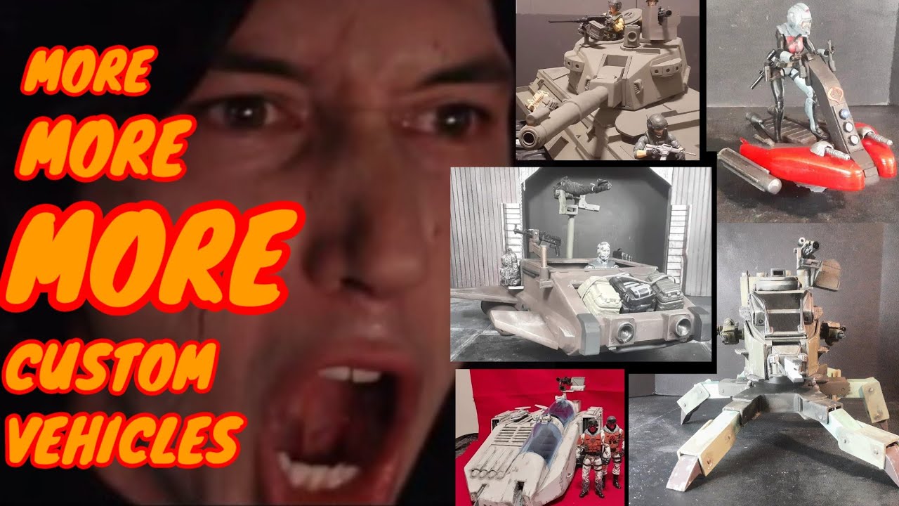 MORE Custom Vehicles Classified/Action Force scale