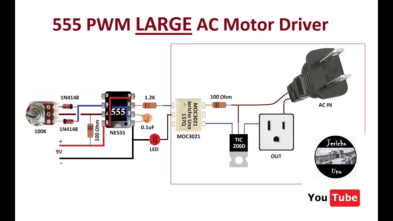 555 PWM for Large AC Motors.