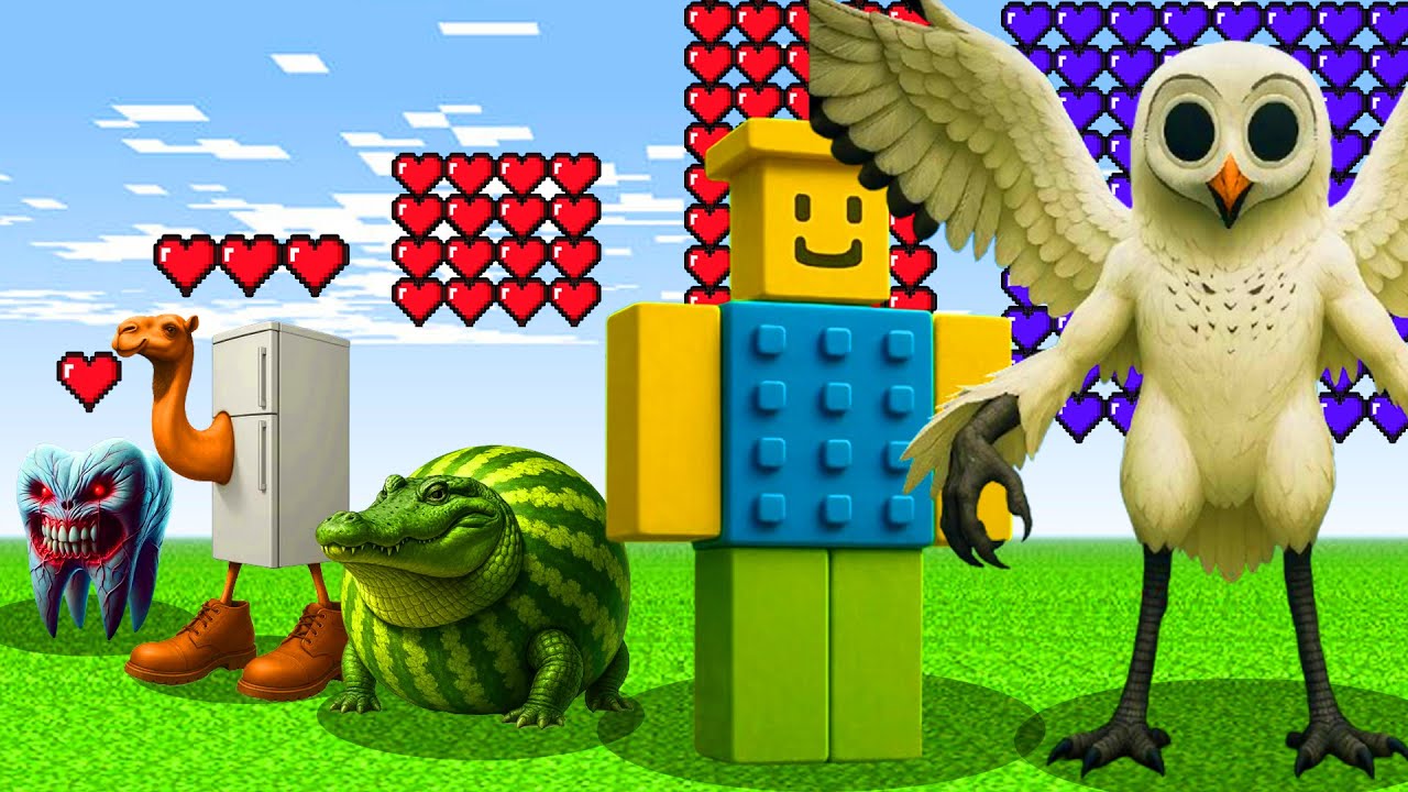 ALEX vs All Bosses Minecraft Brainort | Minecraft Mob Battle