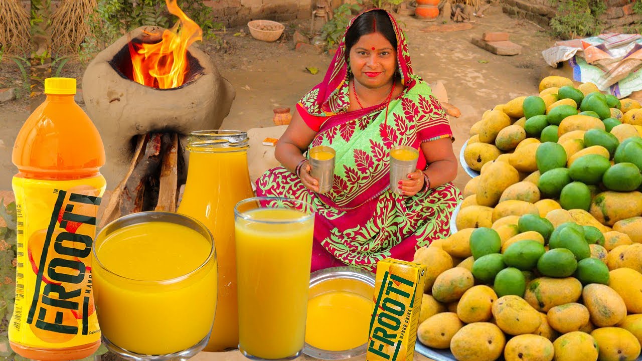 100% Pure Frooti - Frooti Recipe सिर्फ और सिर्फ 2 चीज़ो से मार्केट जैसी MANGO FROOTI बनाने का तरीका