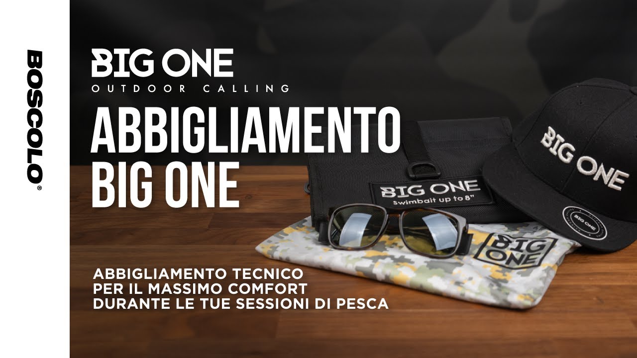 BIG ONE Outdoor - Abbigliamento tecnico per il massimo comfort durante le tue sessioni di pesca