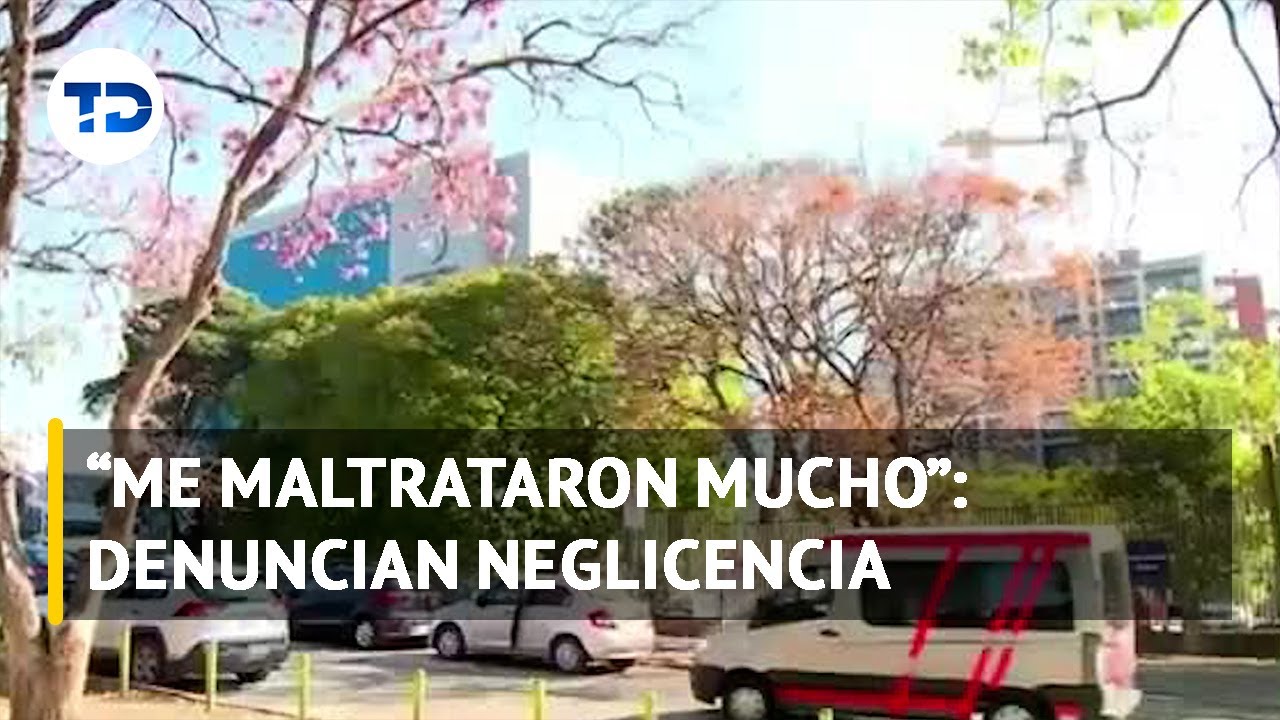 Adulto denuncia aparente negligencia en Hospital México