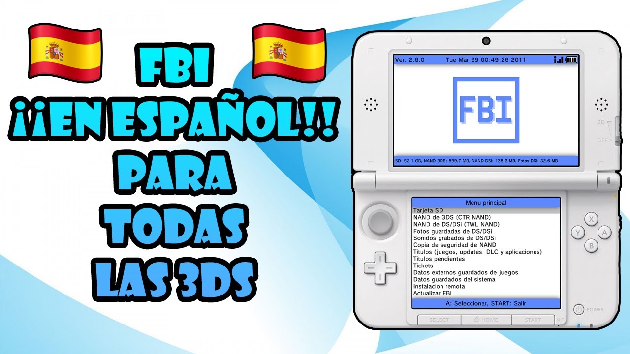 FBI para 3DS en ESPA&Ntilde;OL
