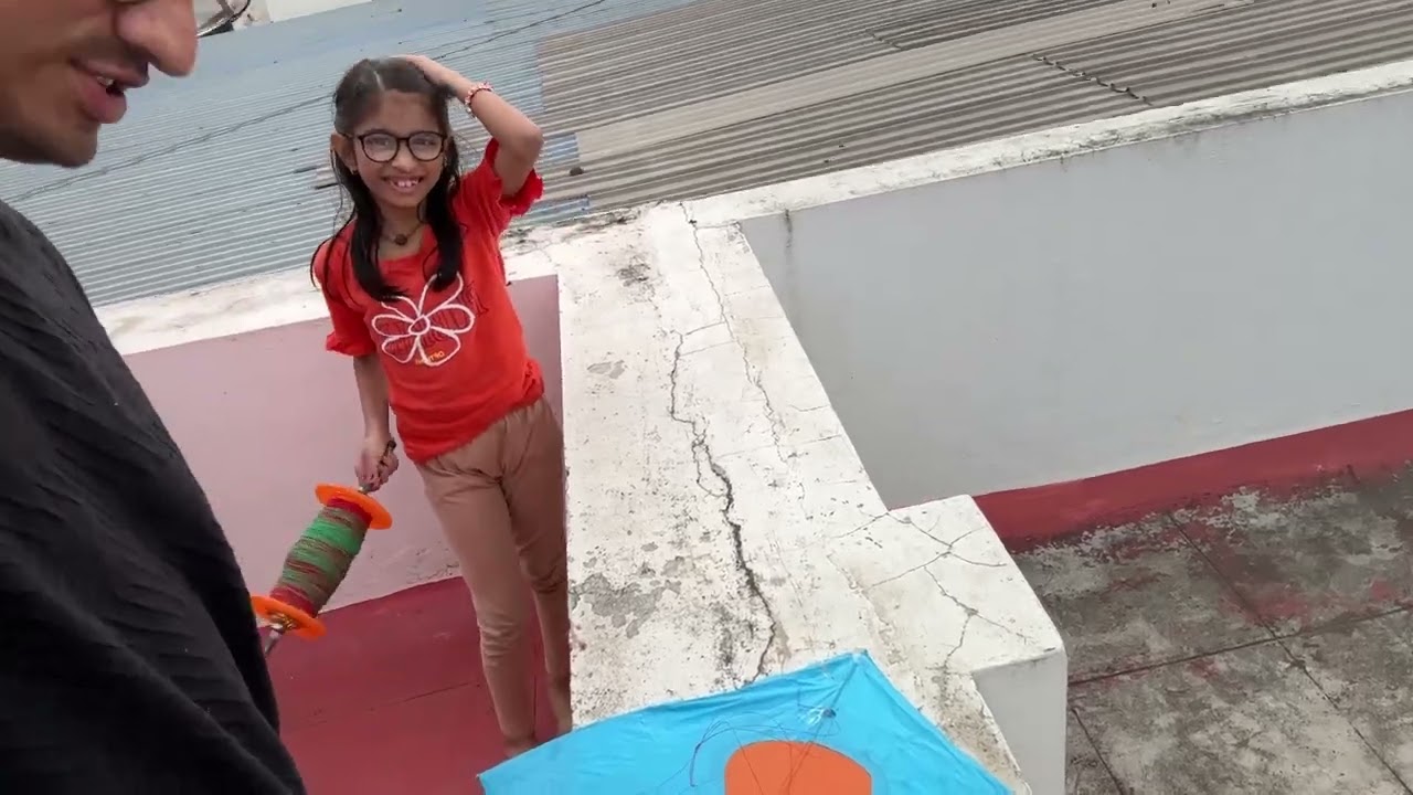 Aaj yugu ani me patang udavali #nashik 