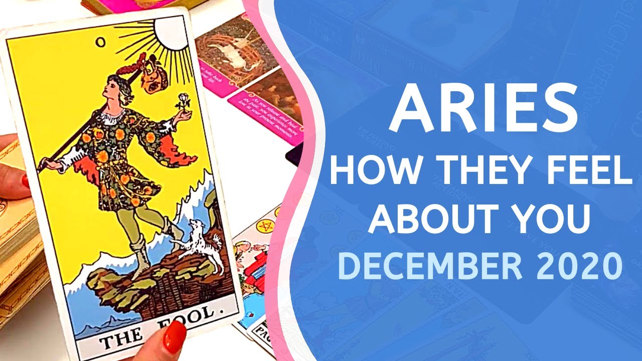ARIES LOVE ❤️ They're Ready to Risk it ALL 🤩🌹 ~ How They Feel About You Tarot Reading Dec 2020