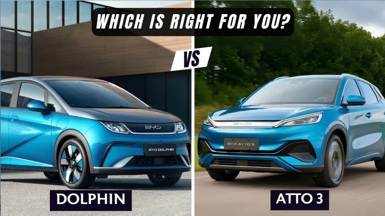 BYD Atto 3 против BYD Dolphin (2026): какой электромобиль вам стоит купить?
