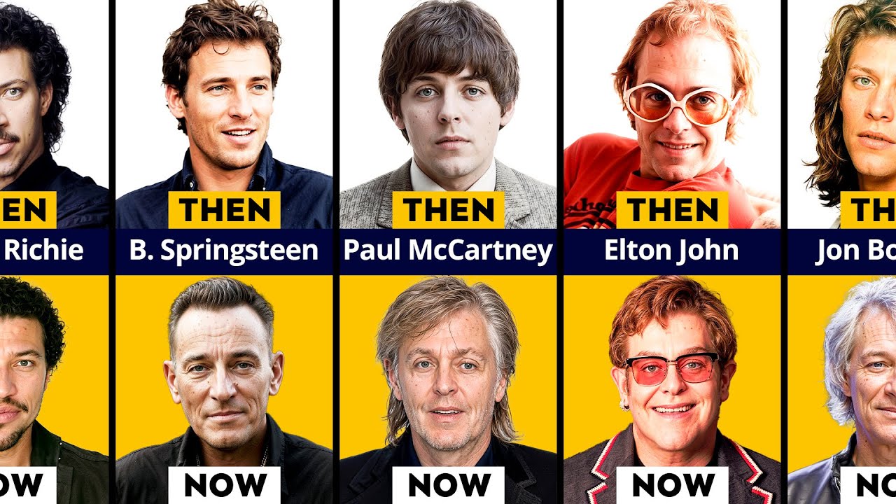 80s Male Singers - Then vs. Now | How They Look Like Now
