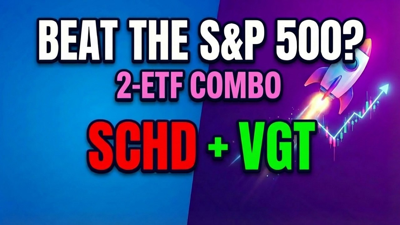 This 2-ETF Portfolio Crushes the S&P 500 | SCHD + VGT