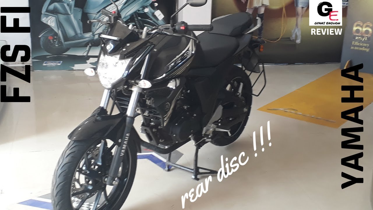 2018 Yamaha FZS - FI v2.0 Darknight double disc | detailed walkaround review | actual look !!!!