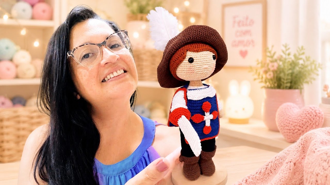 VOCE VAI GOSTAR DESSA RECEITA! AULA DIFERENTE E RÁPIDA! #amigurumi